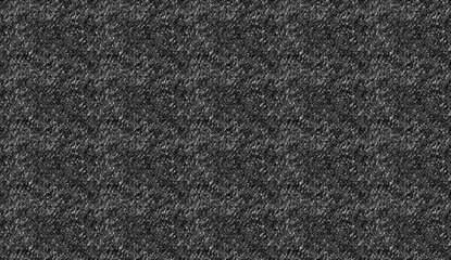 Seamless black and white carpet rug texture background from above