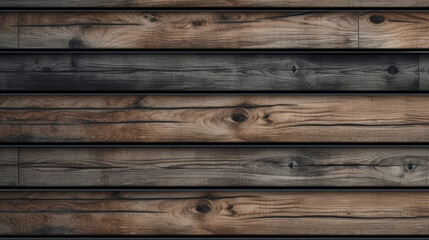old wooden wall. Generative Ai. 