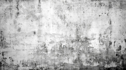 Fototapeta premium old wall with peeling paint and cracked plaster. Generative Ai. 