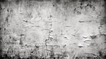 Fototapeta premium old wall with peeling paint and cracked plaster. Generative Ai. 