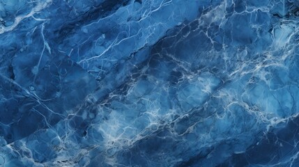 Fototapeta na wymiar Real natural blue marble stone and surface background Generative AI
