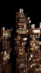 Obraz premium Post Apocalyptic City