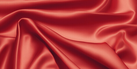 Obraz premium Shiny fabric background material. Generative ai. 光沢のある生地の背景素材。ジェネレーティブai