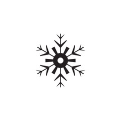 snowflakes icon symbol sign vector