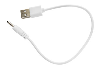 USB cable isolated