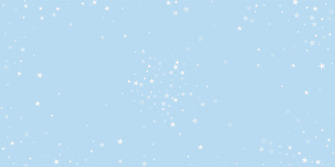 Fototapeta premium Beautiful snowfall christmas background. Subtle