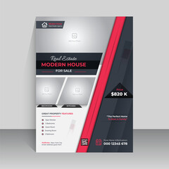 Creative Real Estate DL Flyer. Includes Space for Your Slogan and Logo