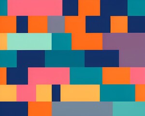 background pattern with colorful squares