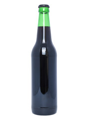 Bottle of beer isolated