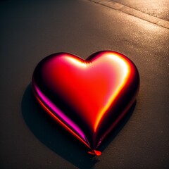 red heart