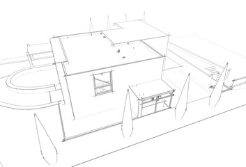 house plan blueprint