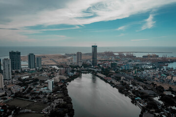 Fototapeta premium city skyline