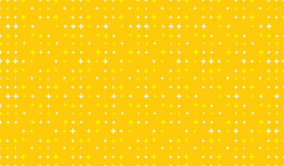 Vector seamless pattern. Modern stylish texture. 
Repeating geometric crosses and pluses