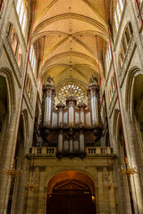 Naklejka premium Auch Cathedral (Cathedrale Sainte-Marie d Auch), UNESCO site, Midi-Pyrenees, France