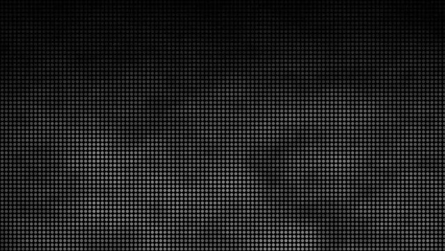 Halftone dots Fire clouds smoke with white color over black background