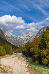 Landscape in Triglavski national park, Slovenia