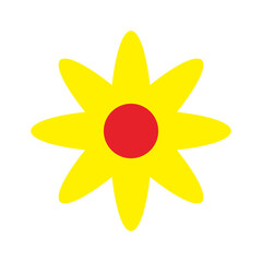 yellow sun icon