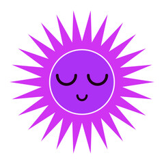 Face Sticker Illustration