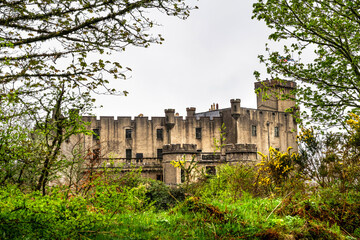 Dunvegan castle view, Scotland, Isle of Skye