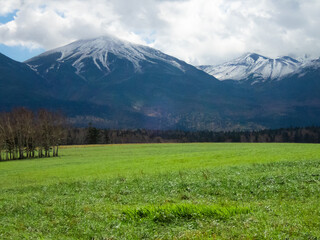 初秋の十勝岳連峰