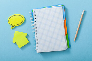 Notepad And Sticky Notes Pencil.