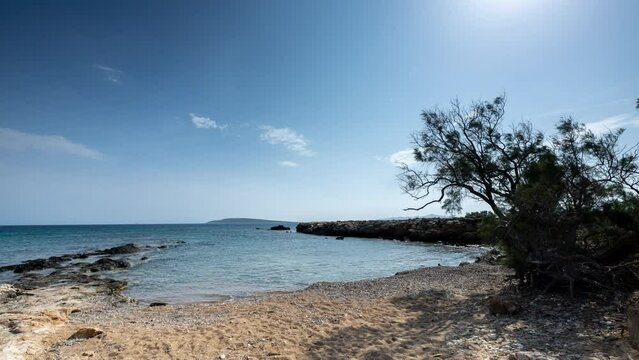 beach in paros greece