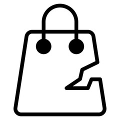 shopping bag dualtone 