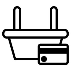 shopping basket dualtone 