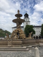 Fototapeta premium Four countries in Eastern Europe, including Czech Republic, Austria, Slovakia and Hungary