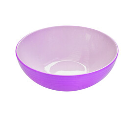 purple empty bowl isolated transparent png