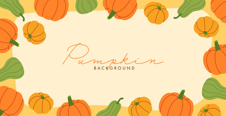 pumpkin background design