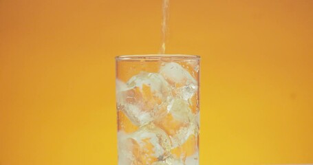 Iced tea lemonade, grape ade, and advertising video shooting on a colored background.
May 26, 2022