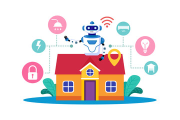 Smart home devices employ AI for automation.
