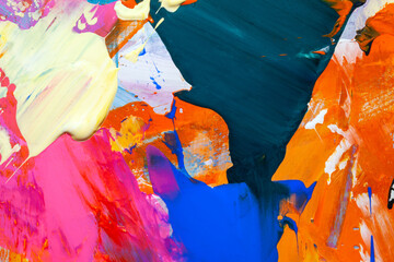 painted abstract background