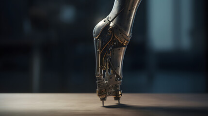 The Future of Mobility with Advanced Leg Prostheses. Generative AI