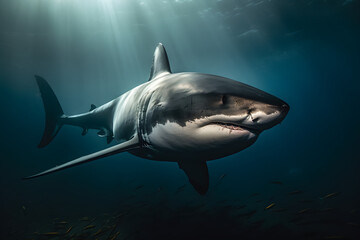 The Great White Shark. Generative AI