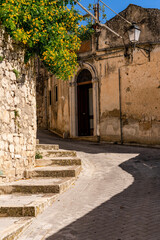 View of Modica, one of the most beautiful baroque cities in Sicily