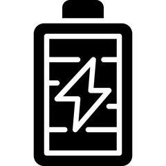 battery solid icon