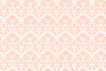 Fototapeta premium Seamless Background with Floral Patterns