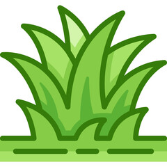 grass two tone icon