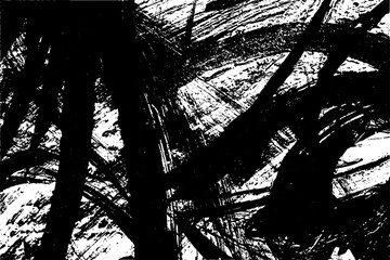 Naklejka premium Grunge black and white background. Vector abstract texture. Abstract, stains, blots, dirt, scratches