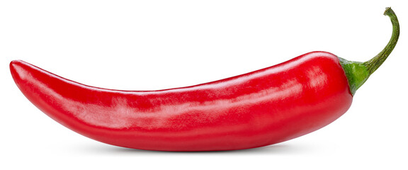 chili pepper isolated on white