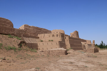 Fototapeta na wymiar Guldursun Kala Castle in Uzbekistan