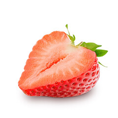 Strawberry isolated on white background - 615774508