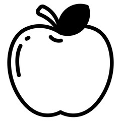 apple, knowledge icon