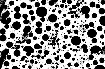 Grunge Black and White Distress Texture