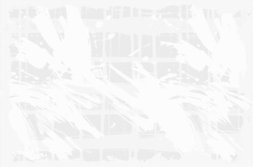 Light grey grunge background. A pattern of blots, splashes of paint. Vector abstract drawing