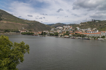 Vista do Vale do Douro em  Pinhão Portugal