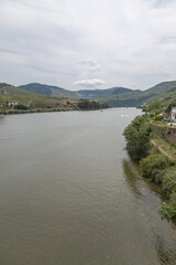 Vista do Vale do Douro em  Pinhão Portugal