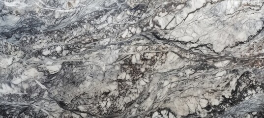 Cracked marble stone texture surface background. Generative AI technology.